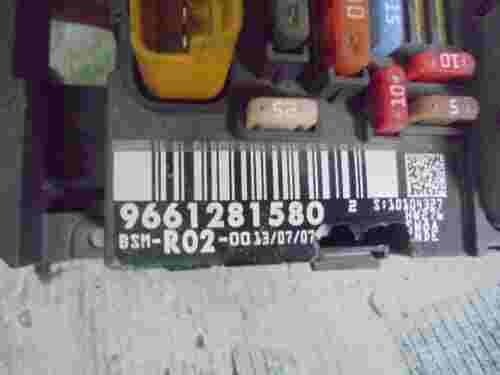 BSM Sicherungskasten  Peugeot 407 9661281580 BSM-R02-00