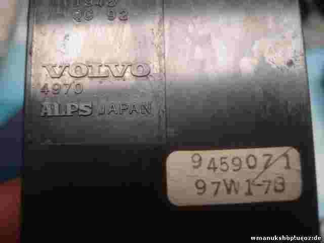 Warnblinkschalter Volvo C70 S70 V70XVC ALPS 9459071 J910 J590B J945 QC 92 4970