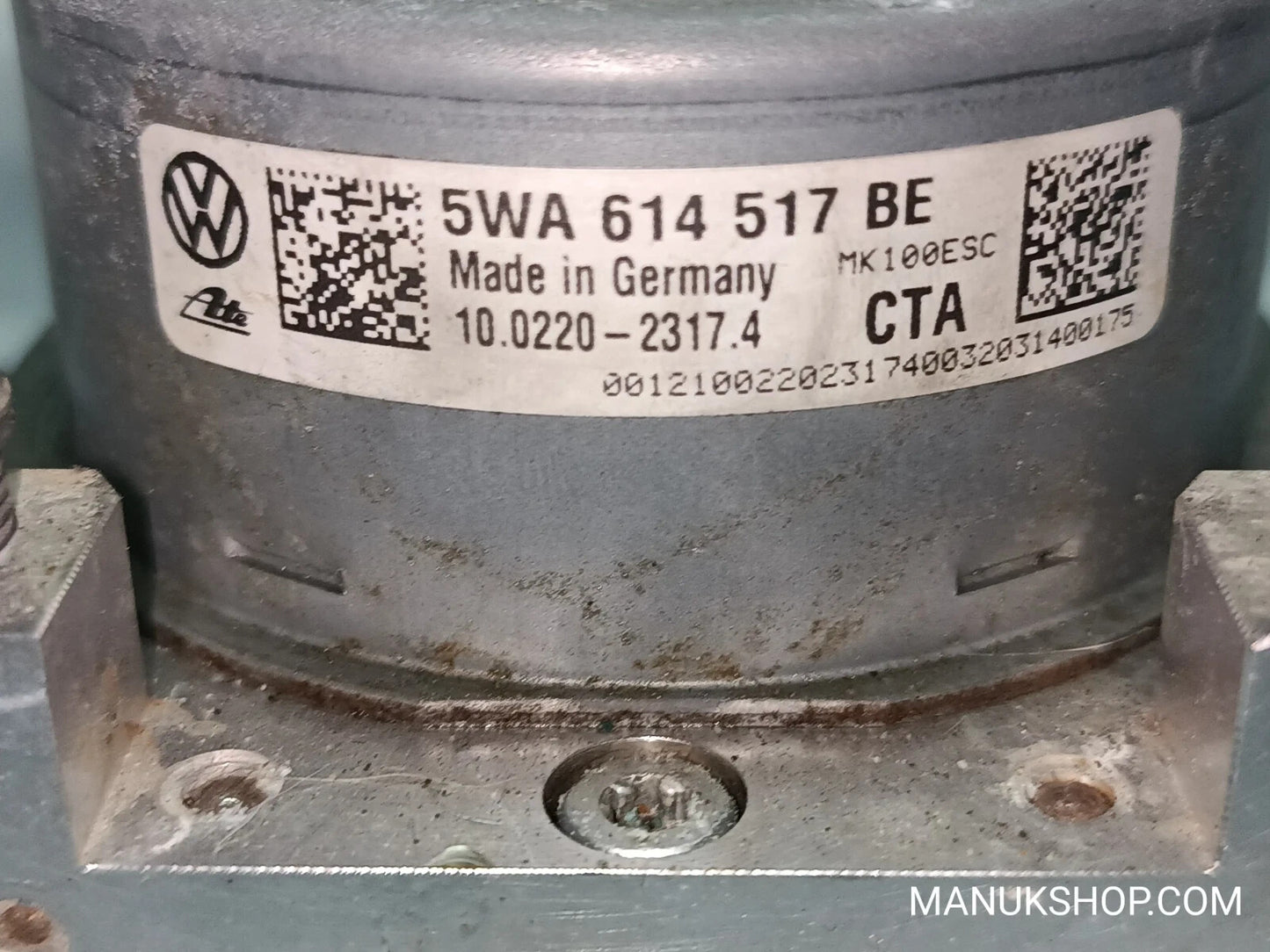 ABS Hydraulikblock VW Volkswagen 5WA614517BE 10022023174 10091803303 10062939141