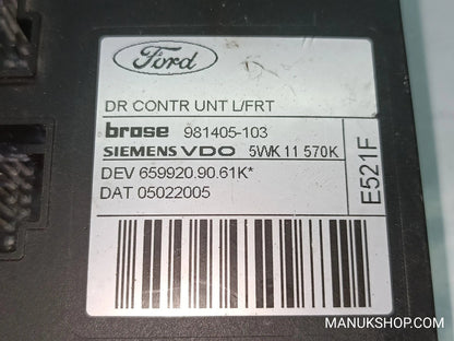 Fensterheber motor vorne links Ford Focus  C-Max 0130822215 5WK11570K 981405103