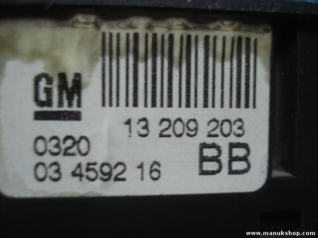 Fensterheber schalter Opel Zafira B Astra H 13209203 GM13209203 GM 03459216
