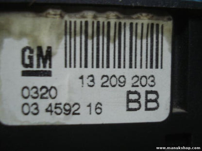 Fensterheber schalter Opel Zafira B Astra H 13209203 GM13209203 GM 03459216