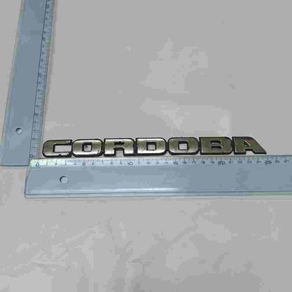 Emblem  Seat Cordoba 6K5853687C 6K5 853 687 C 25cm.