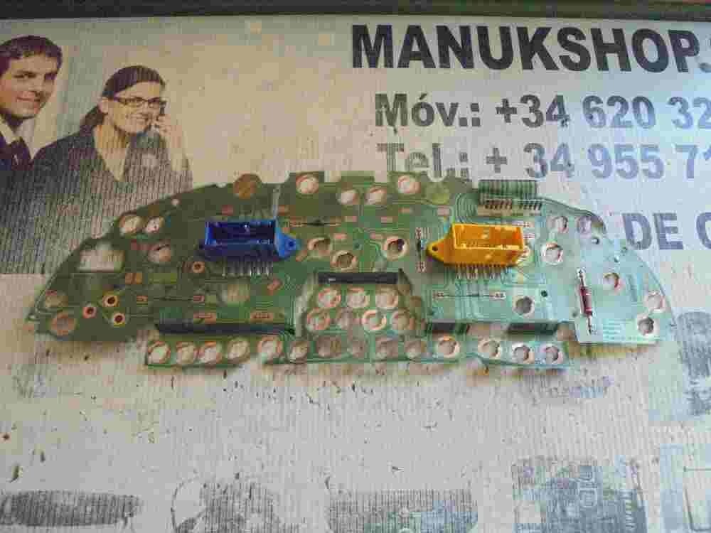 Diagramm des Tachometers Peugeot 406 2.2HDI SAGEM 216166450 21616645-0