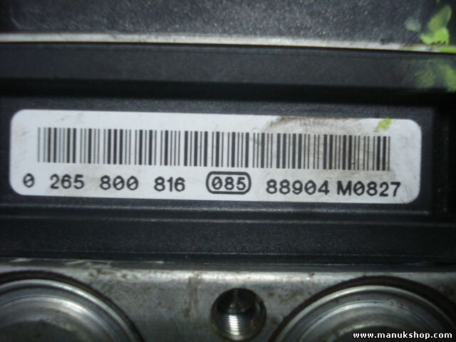 ABS Hydraulikblock Skoda Fabia 2 6RO614117F BOSCH 0265232276 0265800816