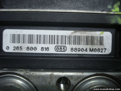 ABS Hydraulikblock Skoda Fabia 2 6RO614117F BOSCH 0265232276 0265800816