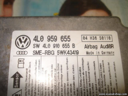 Airbagsensor Airbagsteuergerät Audi 8R A1 A2 Q7 4L0959655 4L0959655B 4LO959655