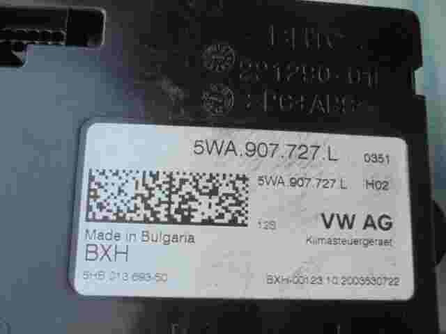 Steuergerät Klima VW Caddy 5WA907727L 5WA.907.727.L 5HB01369350