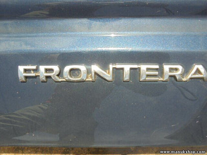 Heckklappe Kofferraumklappe Opel Frontera A TDI 16V-