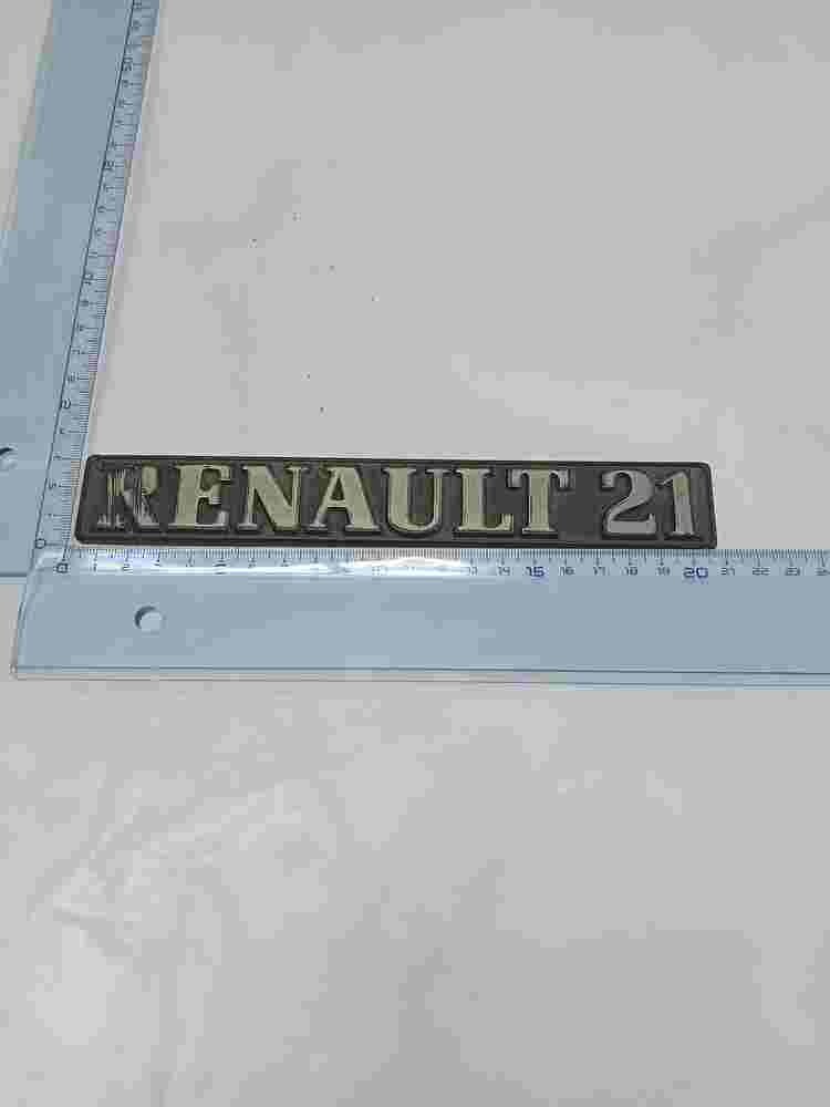 Emblem  / Renault 21 20.5cm. 7700773459 7700 773 459