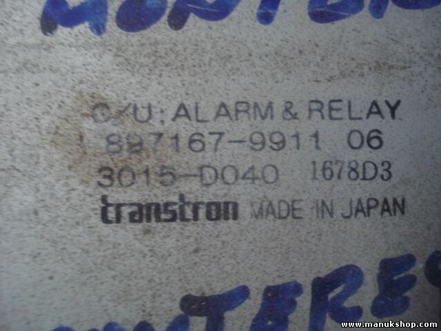 Steuergerät Wegfahrsperre Alarmmodul Monterey Isuzu Trooper 8971679911 3015D040