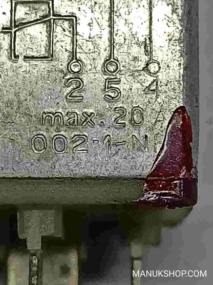 Relais MAI 12V 254 max. 20A 0021NF 20A 002-1-NF