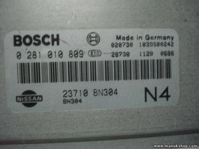 Motorsteuergerät Nissan Almera N16 2.2 23710BN304 BOSCH 0281010809 1039S00242