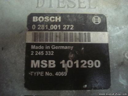 Motorsteuergerät Range Rover 2.5TDS MSB101290 BOSCH 0281001272 2245332 2 245 332