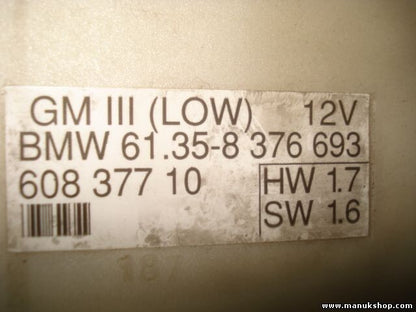 Steuergerät Grundmodul BMW E38 E39 GM III (LOW) 61358376693 60837710 608 377 10
