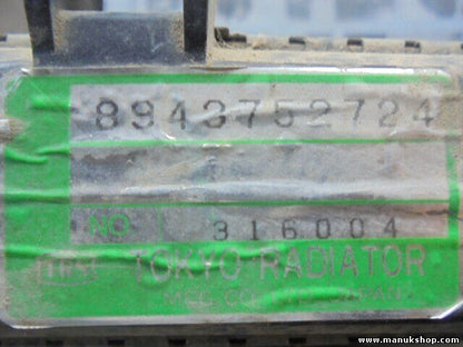 Wasserkühler Opel Monterey 8943752724 316004 1300138 1300141 311250 8943752724