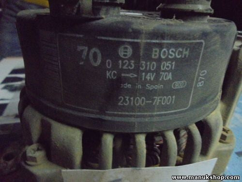 Lichtmaschine Nissan Terrano Ford Maverick 2.7 TDi 4WD TD27TI BOSCH 0123310051