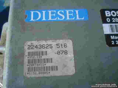 Motorsteuergerät BMW E32 E34 2242214 2 242 214 2243625 5t6 BOSCH 0281001079
