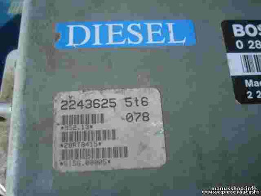 Motorsteuergerät BMW E32 E34 2242214 2 242 214 2243625 5t6 BOSCH 0281001079
