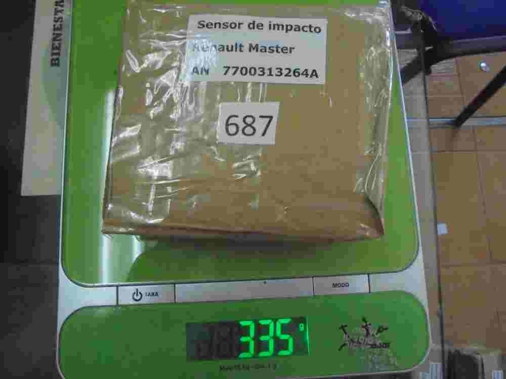 Airbagsensor Airbagsteuergerät Renault Master II AN 550752100 550 75 21 00