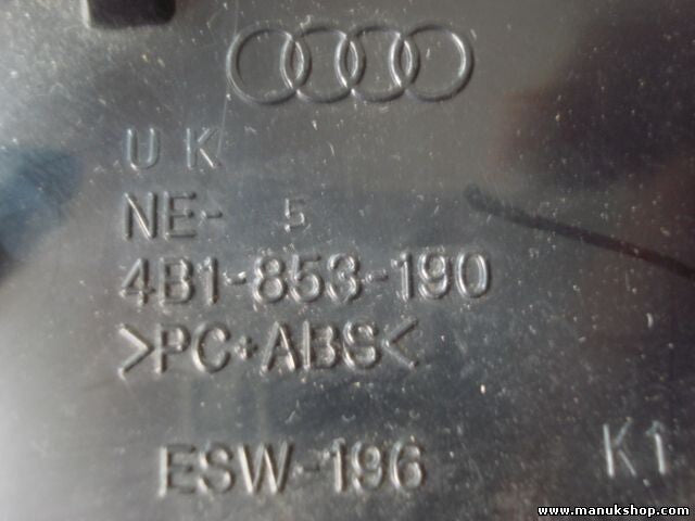 Armaturenbrett Audi A6 4B 4B1853190 4B1 853 190