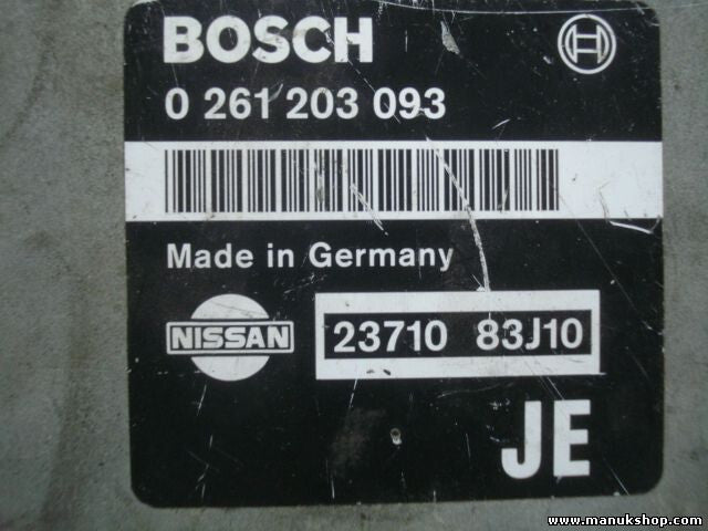 Motorsteuergerät Nissan Primera 2.2 2371083J10 BOSCH 0 261 203 093 0261203093