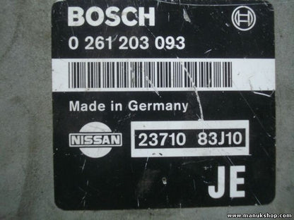 Motorsteuergerät Nissan Primera 2.2 2371083J10 BOSCH 0 261 203 093 0261203093