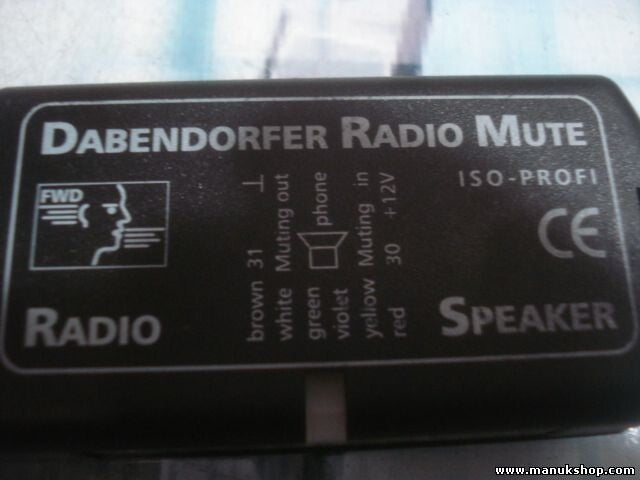 DABENDORFER RADIO MUTE Speaker ISO-PROFI