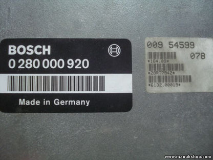 Motorsteuergerät Mercedes-Benz LH0004 0095459932 BOSCH 0280000920 00954599078