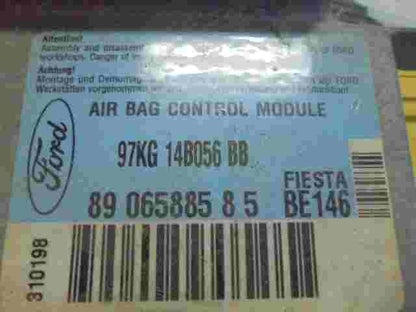 Airbagsensor Airbagsteuergerät Ford Ka Fiesta 97KG14B056BB 97KG-14B056-BB