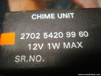 Relais Tata Safari CHIME UNIT 2702 5420 99 60 270254209960 12V 1W MAX