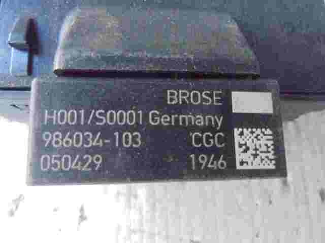 Fensterheber steuergerät Seat Ibiza 986034103 BROSE H001/S0001 CGC 0504229 1946