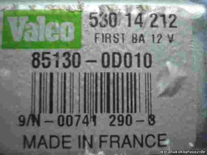 Heckwischermotor wischermotor hinten Toyota Yaris (P1) 851300D010 VALEO 53014212