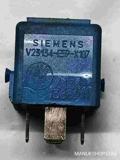 Kühlerlüfter Relais BMW E34 E36 E38 E39 61361388911  Siemens V23134E59X107