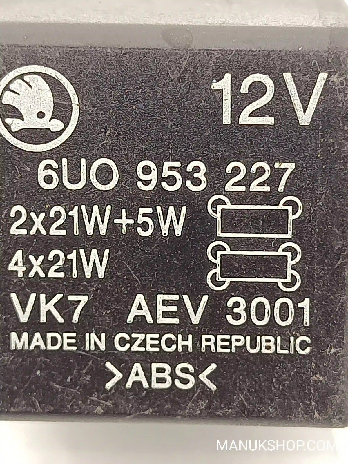 Blinker relais Skoda Felicia 6UO953227 6UO 953 227 6U0953227 6U0 953 227