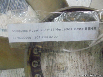 Lüfterrad Kühlerlüfter Ssangyong Musso Mercedes 1022000222 6570300000