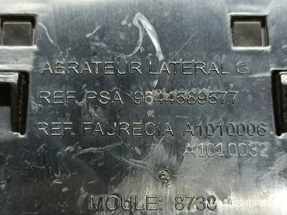 Lüftungsdüse Peugeot 407 9644589577 96 445 895 77  A1010006 A1010032