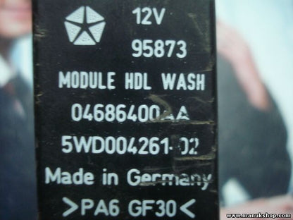 Waschwasserpumpe relais Chrysler Voyager 12V 04686400AA 5WD00426102 95873