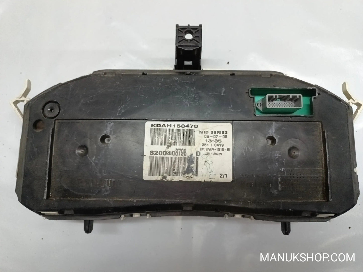 Kombiinstrument Tacho Renault Megane 8200408798D VP5RPF148115BH VP5RPF-148115-BH