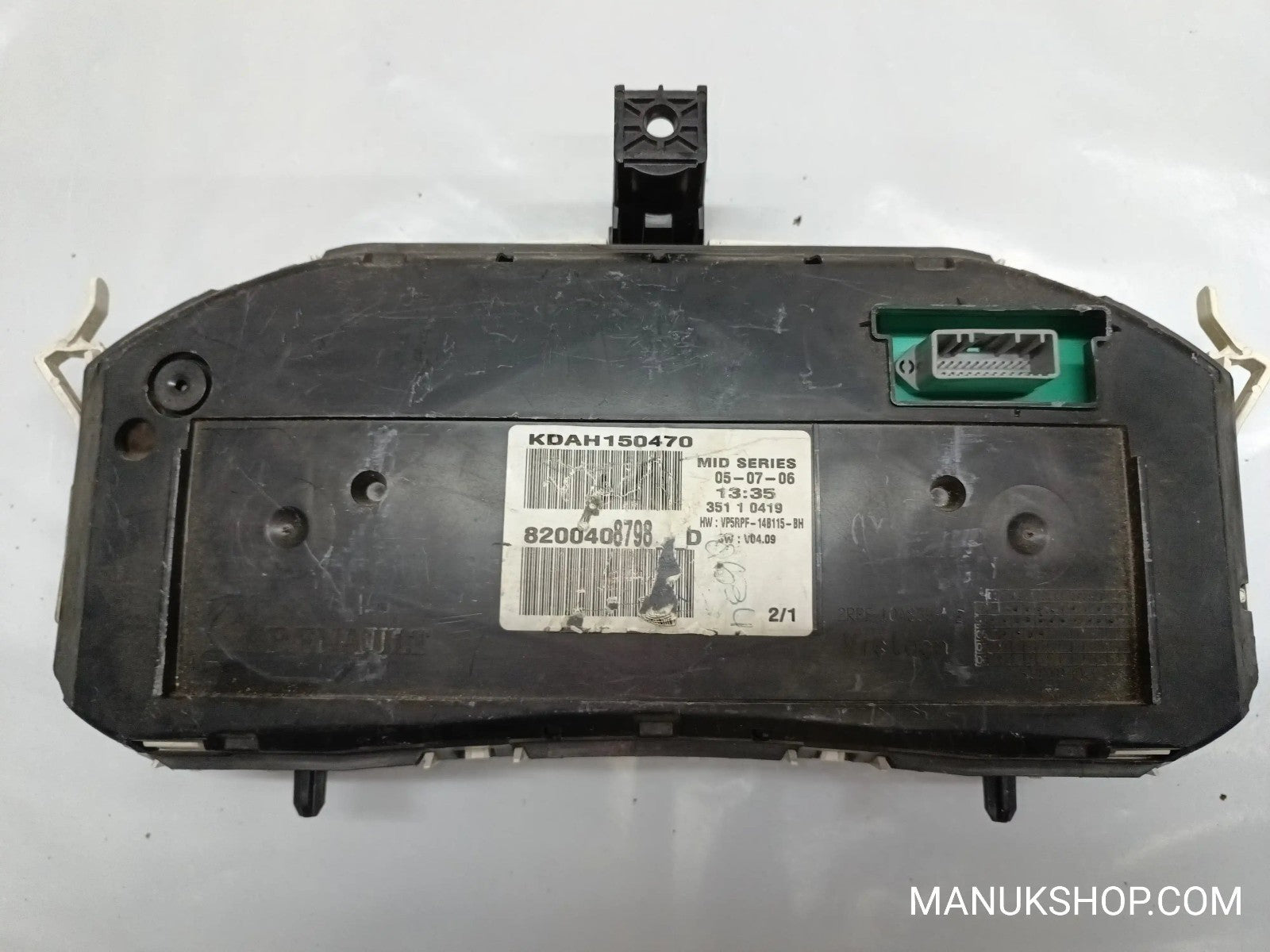 Kombiinstrument Tacho Renault Megane 8200408798D VP5RPF148115BH VP5RPF-148115-BH