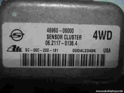 Drehratensensor ESP  Ssangyong Rodius 4896008000 06211701364 ATE SC00C220181