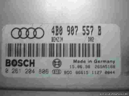 Motorsteuergerät Audi A6 1.8 4B0907557B 4BO907557B D02 BOSCH 0261204806 26SA5168