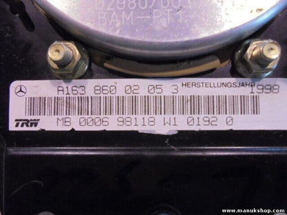 Tür  vorn links Mercedes W163 ML320 A1638600205  TRW EG-20 Bam
