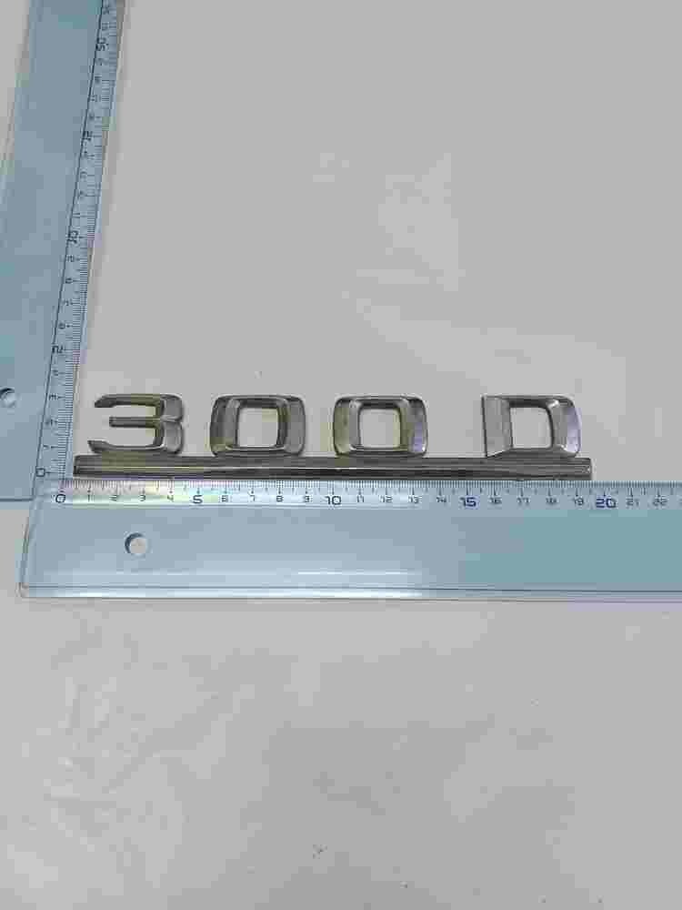 Emblem  Mercedes-Benz W123 300 D 300D 19.5cm. 1238170915