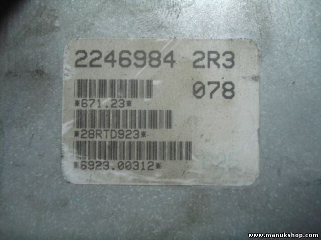 Motorsteuergerät Land Range Rover Mk II LP P38A 2.5 D 2246984 2245332 0281001274