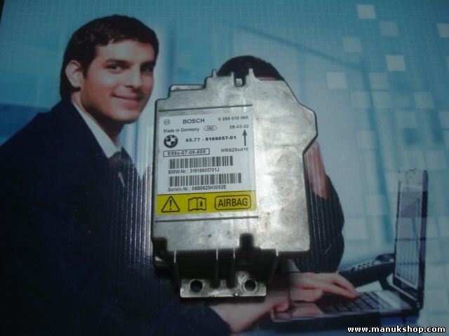 Airbagsensor Airbagsteuergerät  BMW E90 E87 E81 E89 E89X-07-09-500 0285010066