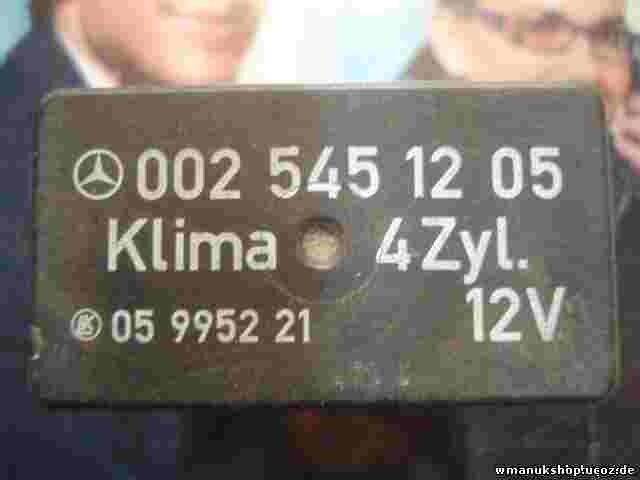 Steuergerät Klima Mercedes-Benz W124 W201 0025451205 002 545 12 05 LK 05995221