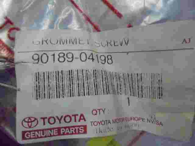 Screw Grommet  Toyota 4Runner 9018904198 90189-04198
