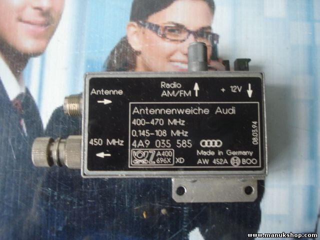 Antennenverstärker Audi A8 4D 400-1000MHz 4A9035585 4A9 035 585