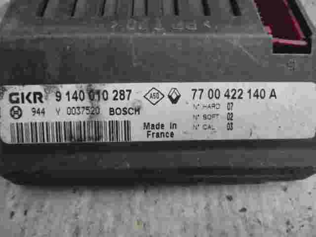Elektronische Steuereinheit Klimaanlage Renault Megane 7700422140A 9140010287